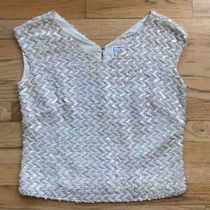 Vintage Sequin Top